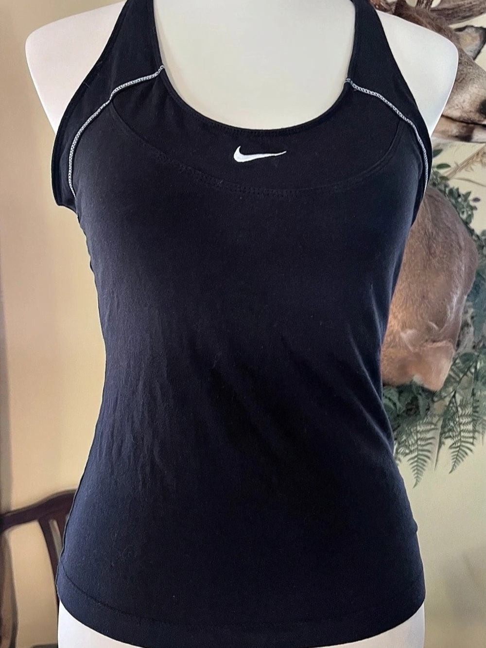Nike Black Athletic Tank Size Large